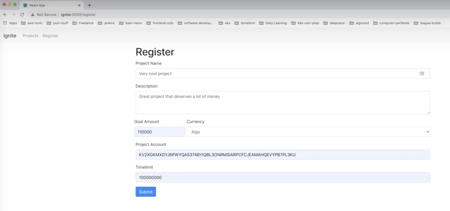 Creating a CrowdFunding Application with the Algorand Blockchain ...