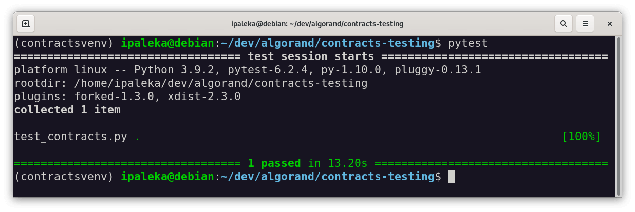Create and test smart contracts using Python | Algorand Developer Portal